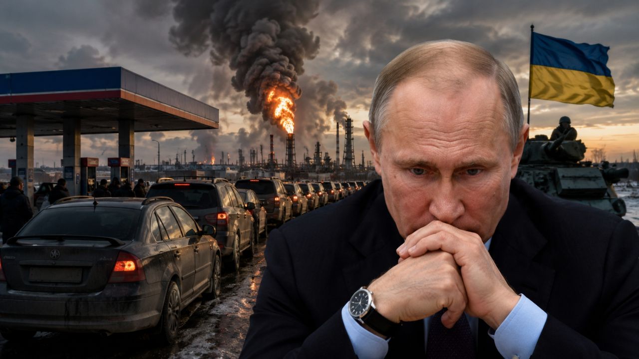 Fuel Crunch in Russia : पुतिन चिंतेत! रशियात पेट्रोल-डिझलेचा तुटवडा; भारताला तेल पुरवणाऱ्या देशात इंधन संकट का निर्माण झालं?