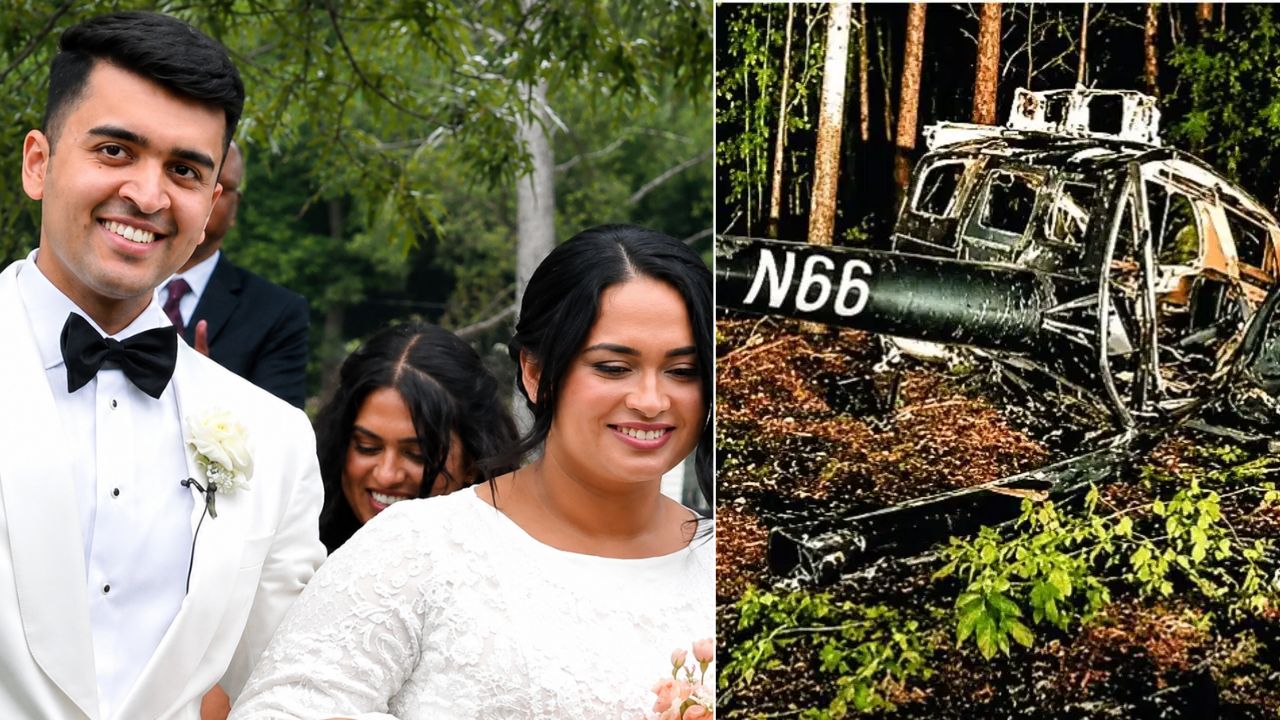 Georgia Crash : काळाने केला घात! अमेरिकेत नवविवाहित जोडप्याच्या हेलिकॉप्टरचा भीषण अपघात; नवरदेवाचा मृत्यू, पत्नी गंभीर जखमी