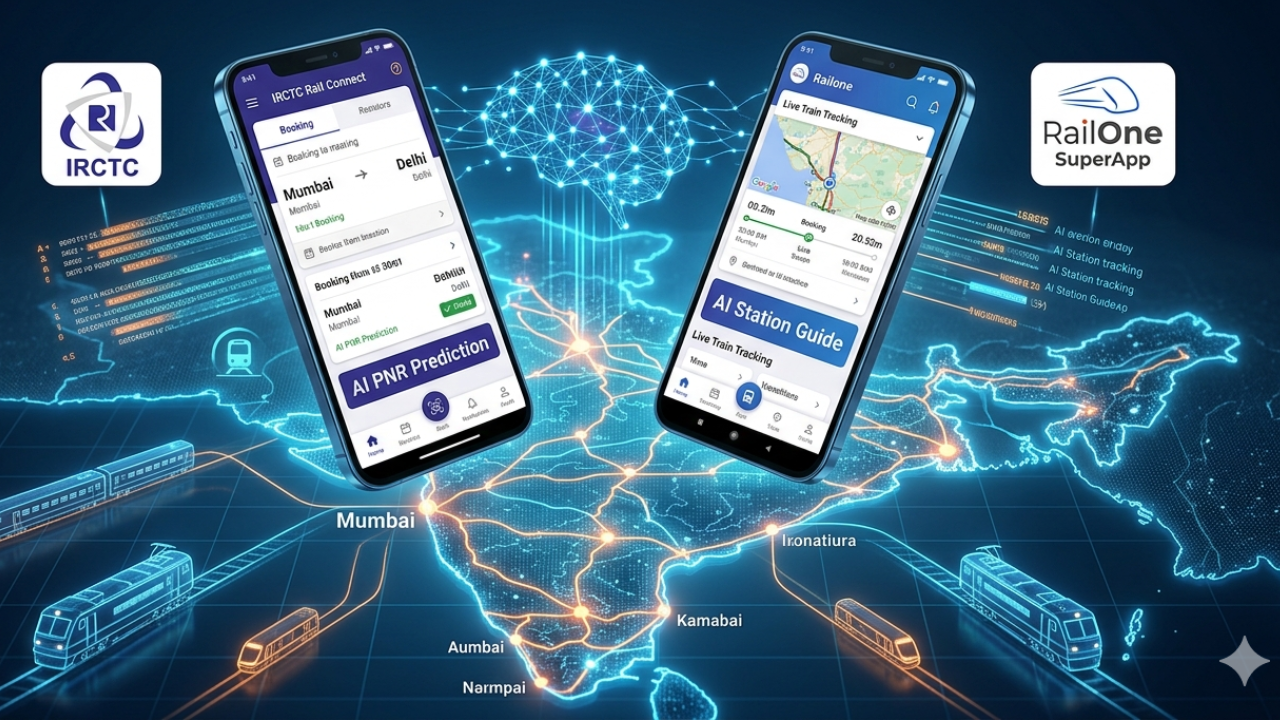 IRCTC vs RailOne: का होते आहे दोन्ही App ची तुलना? तिकिट बुकिंगसाठी कोणते आहे उत्तम