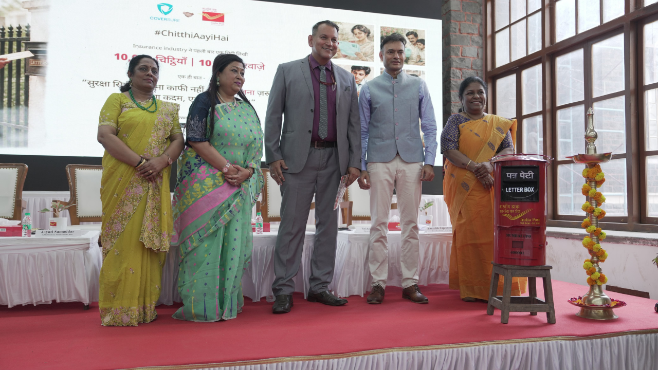 इंडिया पोस्ट आणि कव्हरश्युअरचा मोठा उपक्रम; अंतर्देशीय पत्राद्वारे आता घरोघरी पोहोचणार विमा साक्षरतेचा संदेश!