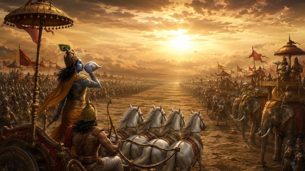 Mahabharata Facts: महाभारताचे युद्ध कधी सुरू झाले आणि कसे संपले, जाणून घ्या महाभारतातील युद्धाविषयी संपूर्ण कथा