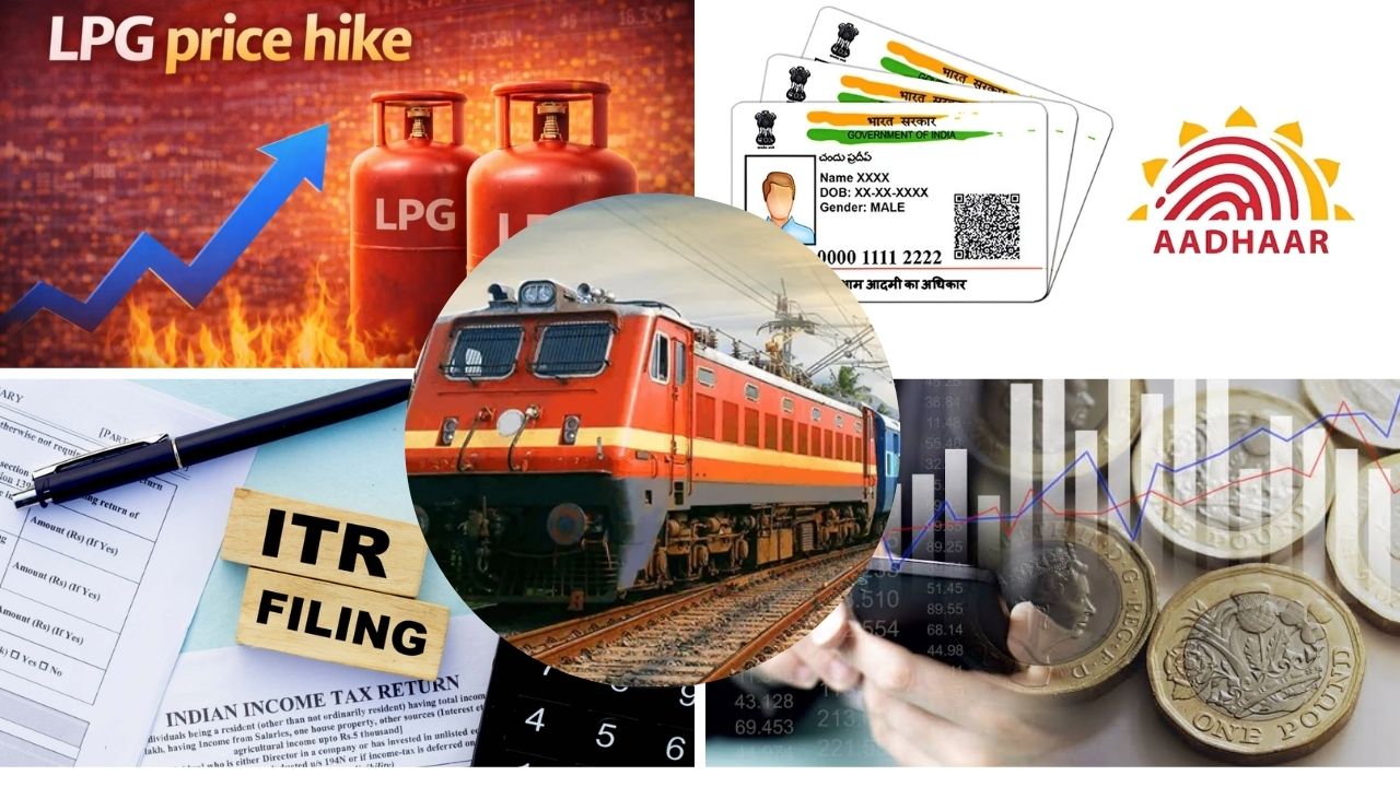 १ जुलैपासून देशात मोठे बदल! LPG, Petrol आणि Aadhaar Card संबंधी नवीन नियम लागू