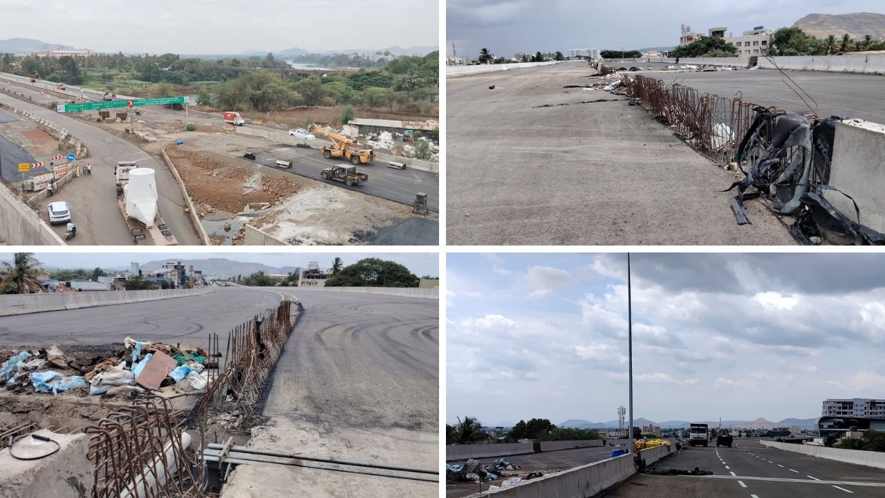 Karad Flyover Opening: घाईगडबडीत अपघातांना आमंत्रण? कराड उड्डाणपुलाच्या उद्घाटनाच्या हालचालींवर नागरिक संतापले