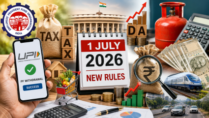 1 जुलैपासून काय बदलणार? लागून होणार नवे नियम, तुमच्या खिशावर काय होणार परिणाम?
