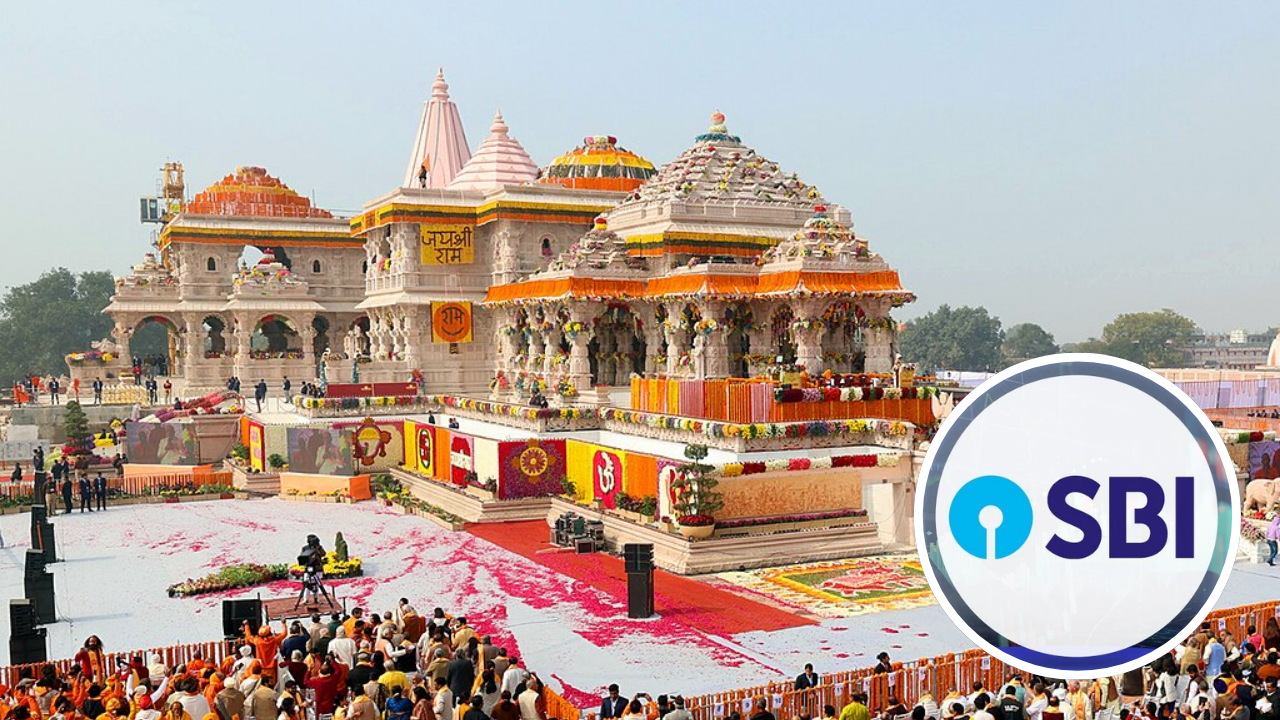 SBI संशयाच्या भोवऱ्यात… Ram Mandir चंदा चोरीचे कनेक्शन थेट बँकेशी? संशय असूनही कारवाई का झाली नाही?