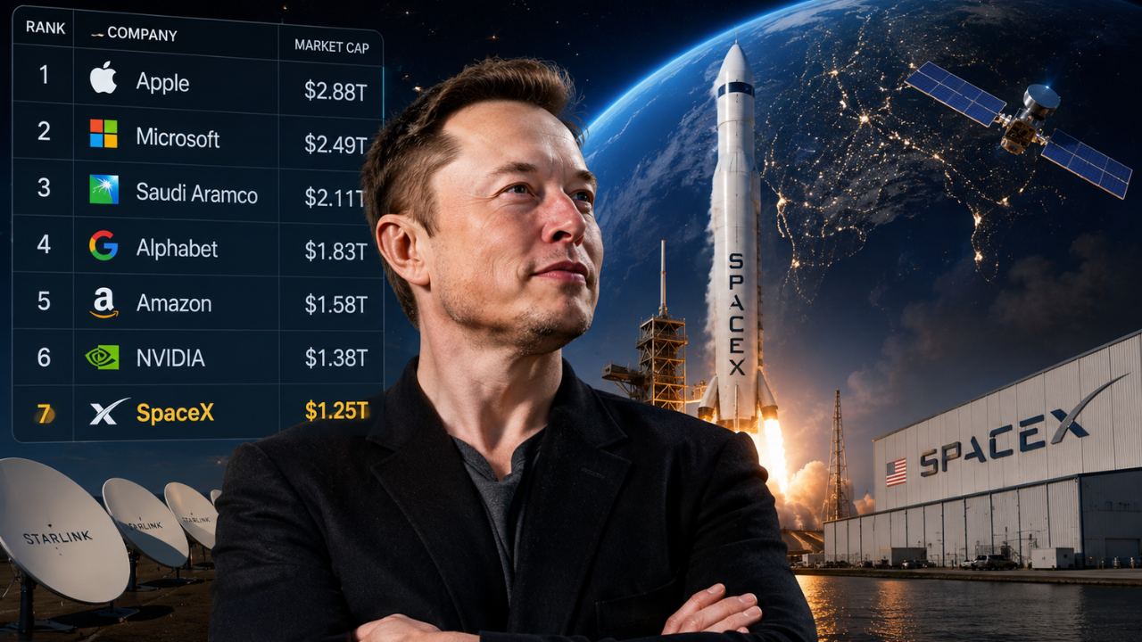 Elon Musk यांच्या SpaceX चा जगात डंका; 7 वी सर्वात महागडी कंपनी, पाहा पहिल्या आणि दुसऱ्या नंबरवर कोण?