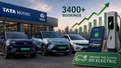 पेट्रोल- डिझेलच्या वाढत्या दरांमुळे की… देशात EV चा क्रेझ वाढतोय? Tata Moters ला  3400 हून अधिक गाड्यांची ऑर्डर