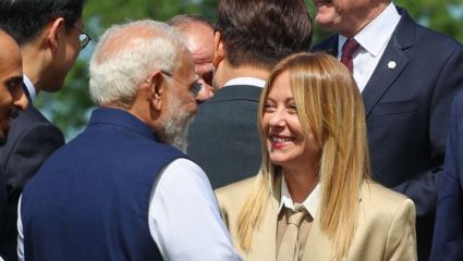 Melodi पुन्हा ट्रेंडमध्ये! G7 परिषदेत मोदी-मेलोनींच्या भेट; संवादाचा VIDEO व्हायरल