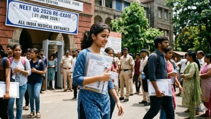 NEET UG Re-Exam 2026: २१ जूनचा पेपर ठरला प्रचंड कठीण! फिजिक्स आणि केमिस्ट्रीने वाढवला ताण; तज्ज्ञांनी वर्तवला नवा अंदाज