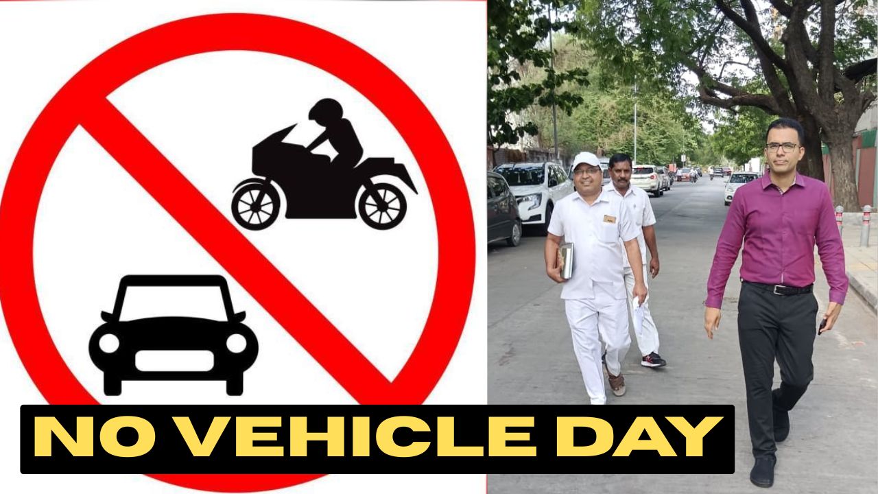 सोलापुरात ‘नो व्हेईकल डे’ला आयुक्त डॉ. ओम्बासेंची पायी वाटचाल, पर्यावरण संवर्धनासाठी नागरिकांना दिला प्रदूषणमुक्त जीवनशैलीचा संदेश