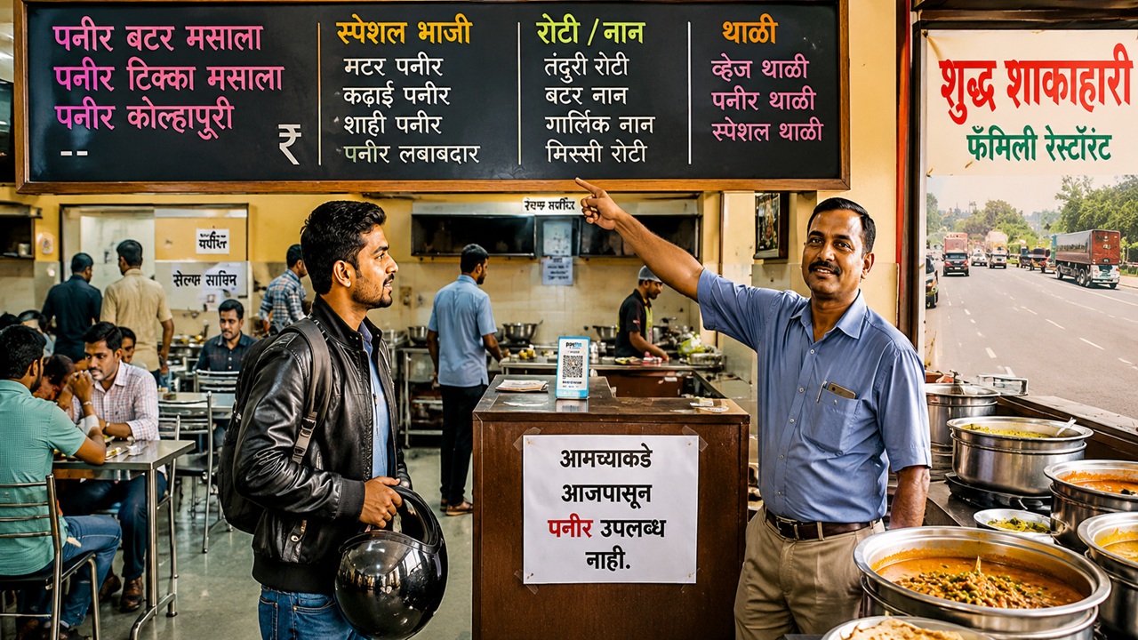 धक्कादायक! नाशिक-मुंबई महामार्गावरील हॉटेल्समधून पनीर गायब; बोगस पनीरच्या चर्चेने खवय्ये सावध