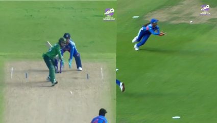 IND W Vs PAK W: भारताची ‘ही’ लेक हवेत उडाली; श्रेयंका पाटीलच्या ‘फ्लाइंग कॅच’चा Video Viral