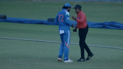 IND A vs SL A: चर्चा तिलक वर्माच्या ‘त्या’ कृतीची; सुपर ओव्हरआधी अंपायरसोबत थेट…, Video Viral