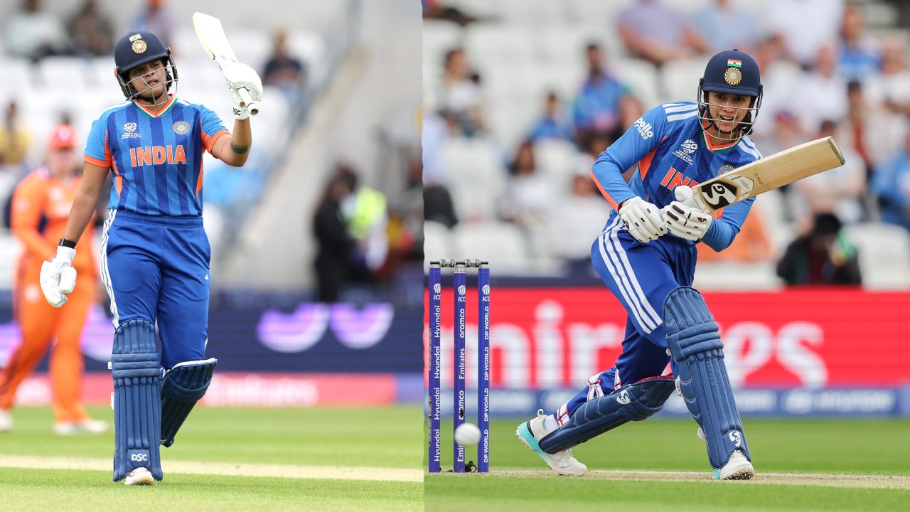 IND W Vs NED W Live: स्मृती अन् शेफालीची ‘हाय व्होल्टेज’ बॅटिंग! टीम इंडियाने ठोकल्या २०९ रन्स