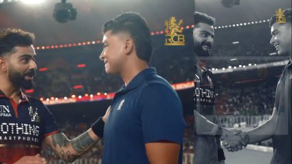 ‘एक बिहारी सब पर भारी, बाकी…’ Virat अन् Vaibhav चे ‘ते’ संभाषण व्हायरल, पहा IPL चा खास Video