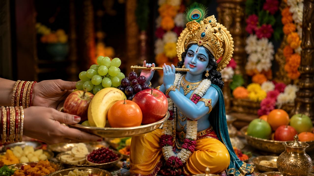 Purushottam Maas: संतानप्राप्तीची इच्छा असलेल्या दांपत्यांनी पुरुषोत्तम महिन्यात श्रीकृष्णाला अर्पण करावी फळ