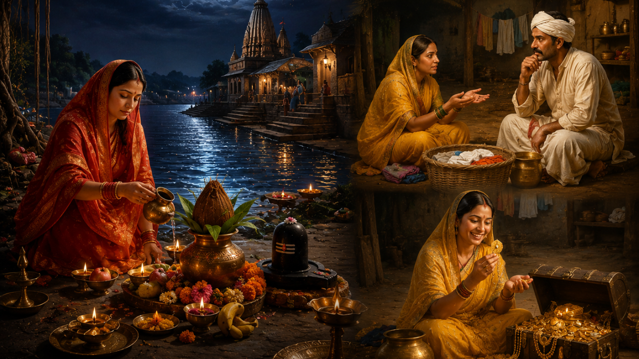 Somvati Amavasya Vrat Katha 2026: ‘या’ कथेशिवाय अपूर्ण आहे सोमवती अमावस्येचे व्रत, सोना धोबीणीची कहाणी
