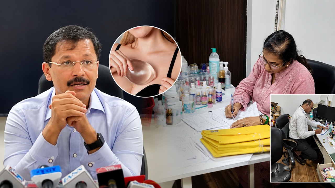 Tukaram Munde FDA Raid: महिलांनो सावध राहा! स्तनांचा आकार वाढवणारे प्रॉडक्ट्स अन्…; आता Beauty Products एफडीएच्या रडारवर