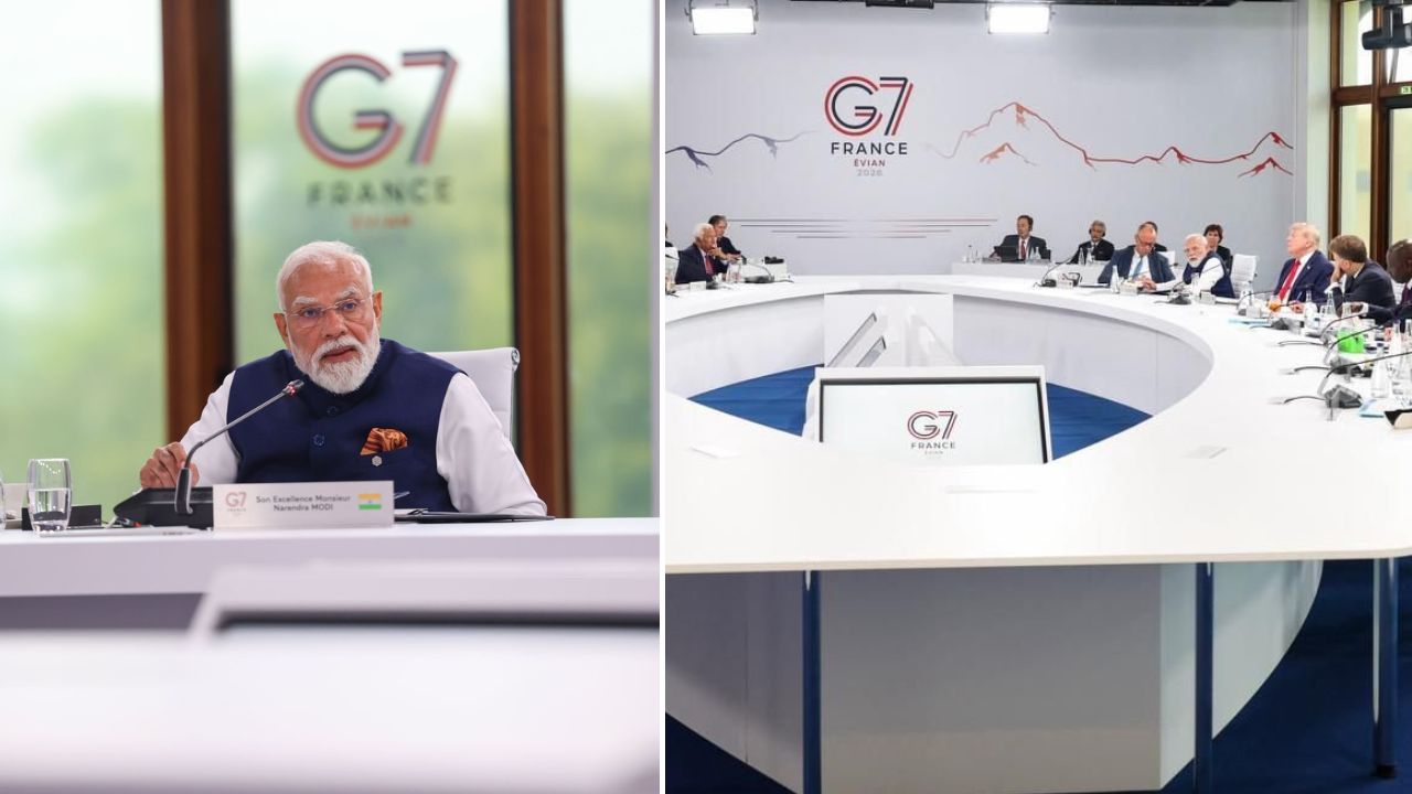 G7 Summit मध्ये PM Modi यांची मोठी गर्जना; व्यापार अन् तंत्रज्ञानाच्या गैरवापरावर बोट ठेवत जगाला दिला ‘मानवता प्रथम’चा महामंत्र