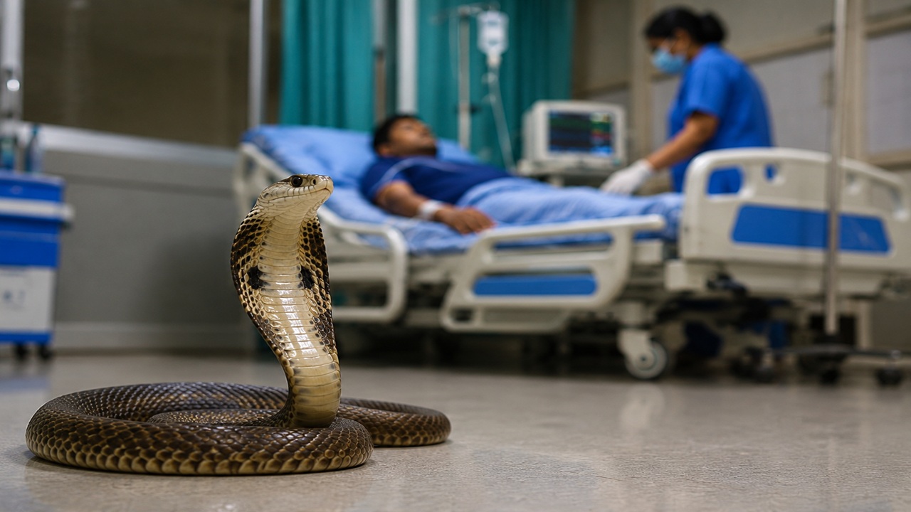 Monsoon Health News : पावसाळ्यात सर्पदंशाचा धोका वाढला! उल्हासनगरच्या रुग्णालयात एका दिवसात आठ जण दाखल