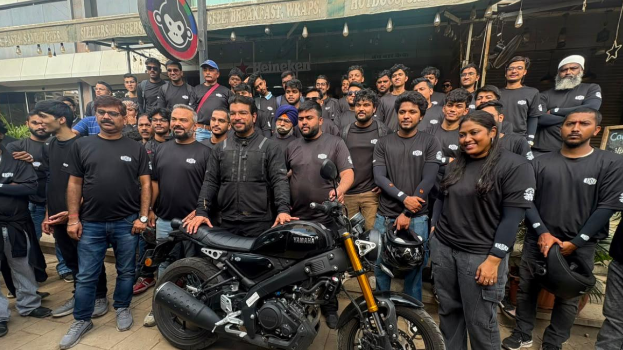 यामाहाची ‘एक्सप्लोर इंडिया ऑन XSR’ मोहीम मुंबईत दाखल; १०० हून अधिक उत्साही XSR155 रायडर्सचा सहभाग