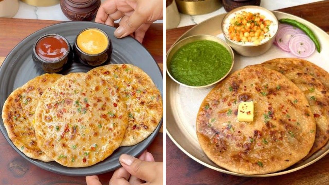 सतत बटाटा खाऊन कंटाळा आला आहे? मग १० मिनिटांमध्ये नाश्त्यासाठी बनवा झणझणीत चीज ठेचा पराठा, नोट करा रेसिपी