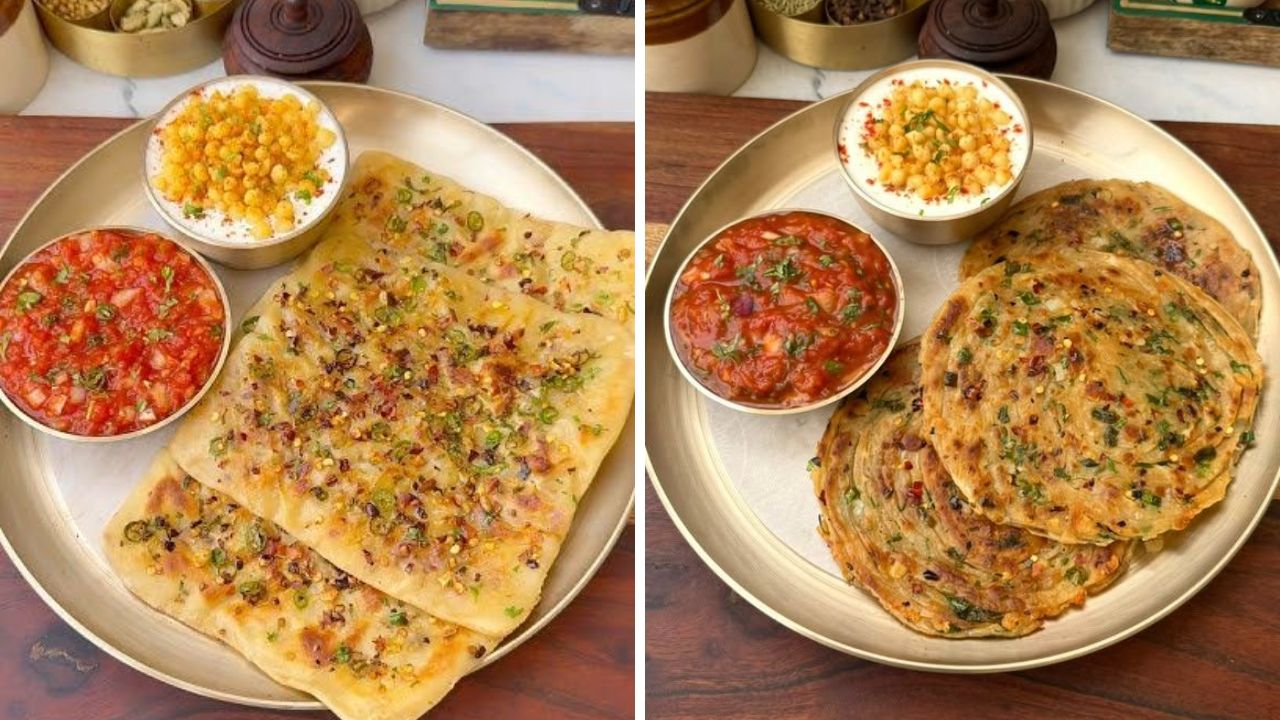 पौष्टिक पदार्थाने करा दिवसाची सुरुवात! १० मिनिटांमध्ये झटपट बनवा चिझ-गार्लिक पराठा, नोट करून घ्या रेसिपी