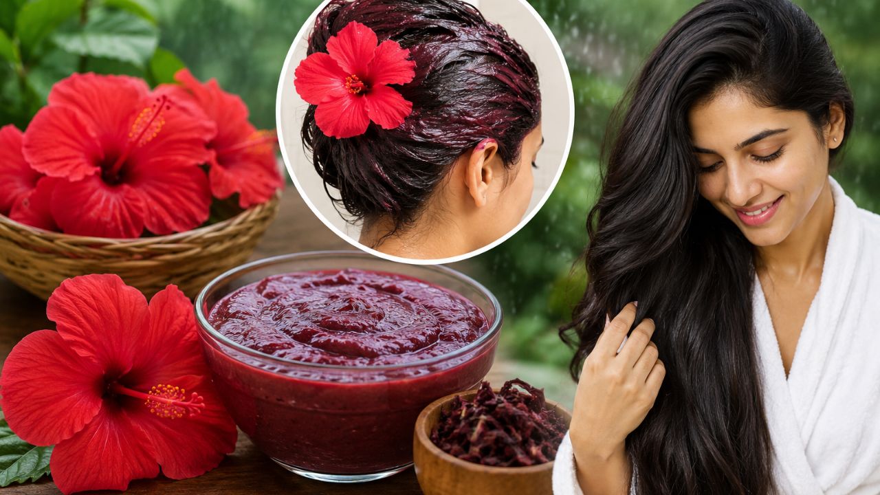 पावसाळ्यात केस राहतील मुलायम आणि सॉफ्ट! जास्वदींच्या फुलांपासून घरी तयार करा नॅचरल हेअर मास्क,  केसांना मिळेल भरपूर पोषण