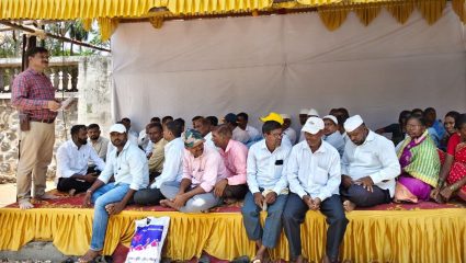 Satara: तारळी धरणग्रस्तांचा सातार्‍यात एल्गार! प्रलंबित मागण्यांसाठी जिल्हाधिकारी कार्यालयासमोर अनिश्चितकालीन ठिय्या आंदोलन सुरू