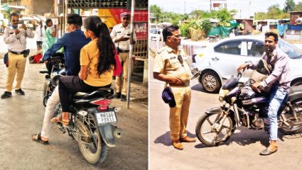 बसला ना मोठा फटका! अवघ्या ७ तासांत ‘राँग साईड’ चालकांकडून लाखांचा दंड वसूल; बनावट नंबरप्लेटचा मोठा कारनामा उघड