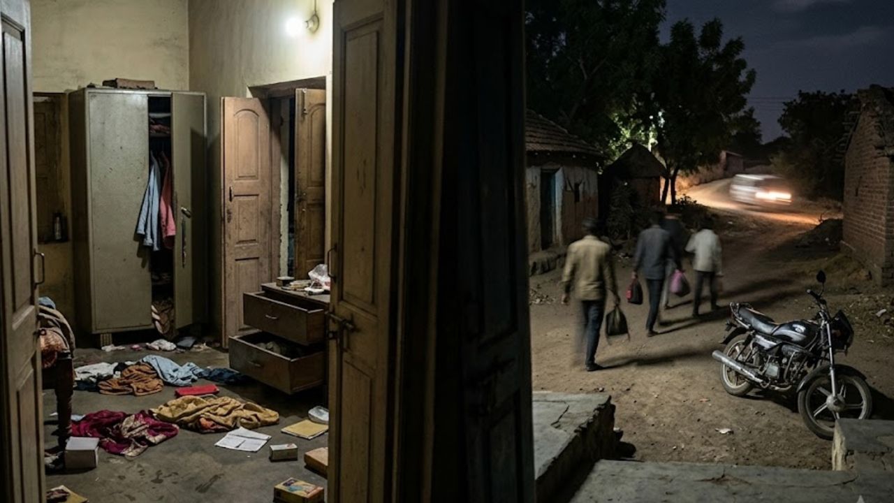 Daund Armed Robbery: खोरवडी व आलेगावात सशस्त्र दरोडा; मारहाण करून सव्वासात लाखांचा ऐवज लंपास
