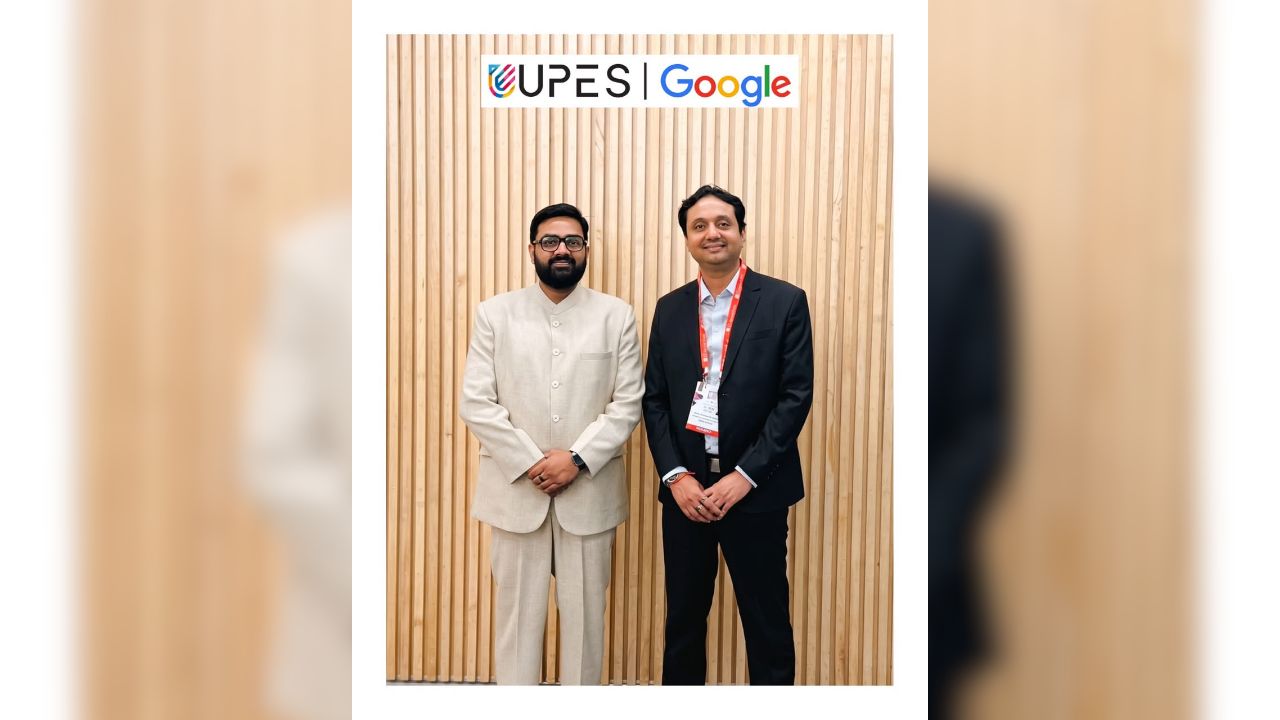 यूपीईएस गुगलच्या भागीदारीत ‘एआय कॅम्पस’ सुरू करणार, जागतिक स्तरावर मान्यताप्राप्त प्रमाणपत्रांच्या माध्यमातून एआय-फर्स्ट शिक्षण