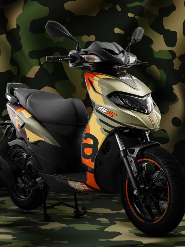 Apilia SR 175 ला मिळाला मिलिट्री अवतार; नवीन लूक पाहून तुम्हीही व्हाल फिदा