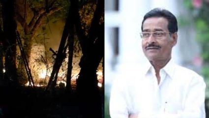 आमदार सोपल यांच्या घरावर मध्यरात्री हल्ल्याचा प्रयत्न; ८ जणांविरोधात गुन्हा, पेटते फटाके फेकून आग लावण्याचा आरोप