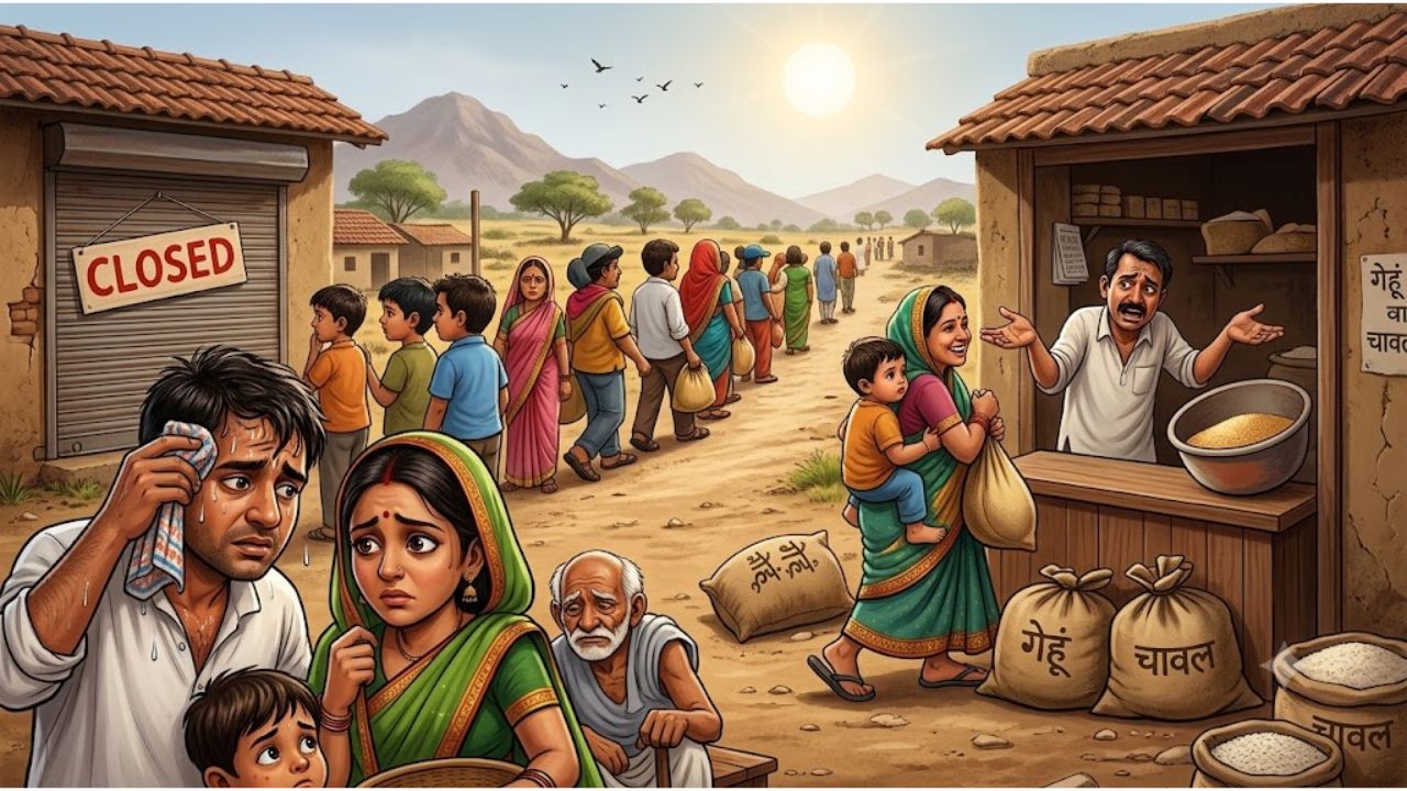 छत्रपती संभाजीनगर जिल्ह्यात ७०% धान्य वितरण रखडले! ‘ई-पॉस’ प्रणालीची मुदत संपल्याने २४ लाख लाभार्थी संकटात