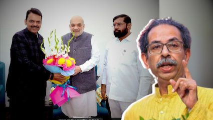 अमित शाहांनी शिंदेंना दिली फोडाफोडीची ‘सुपारी’; फडणवीसांच्या खुर्चीच्या रक्षणासाठी उद्धव ठाकरेंची साईचरणी प्रार्थना