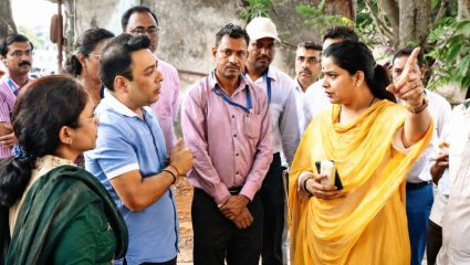 मुंबईचे प्रवेशद्वार हिरवळीने फुलणार! वाशी, ऐरोली नाक्यावर होणार हरित विकास; महापौर रितू तावडेंकडून स्थळपाहणी