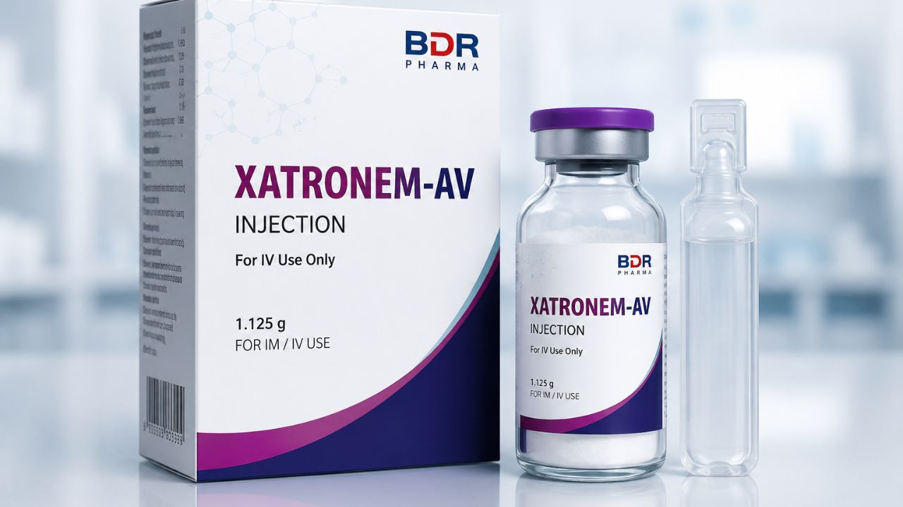 गंभीर जीवाणूजन्य संसर्गांवर प्रभावी उपचारासाठी BDR फार्माचे ‘XATRONEM-AV’ बाजारात दाखल, अँटिबायोटिक संयोजनाचे इंजेक्शन