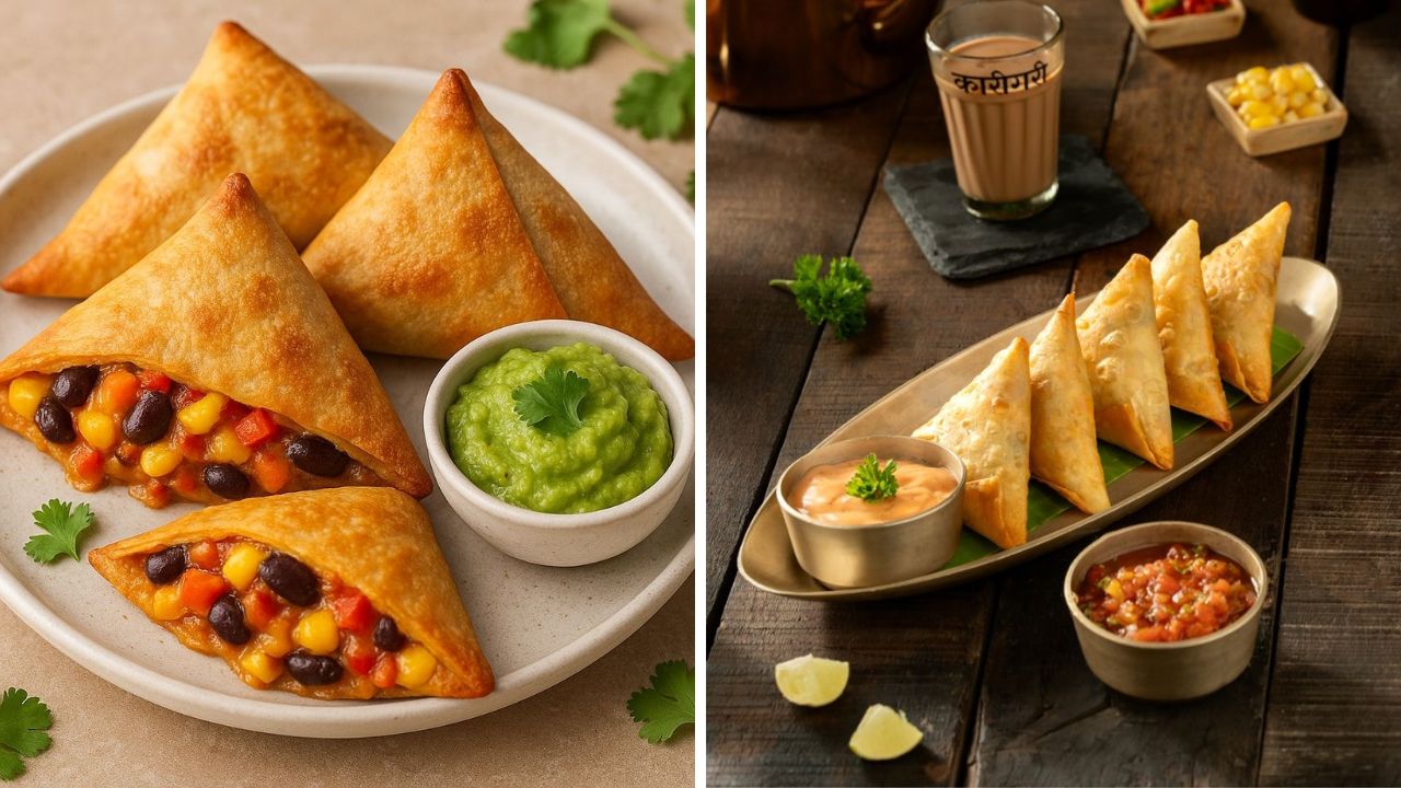 तेलाचा अजिबात वापर न करता नाश्त्यात बनवा कुरकुरीत स्वादिष्ट पिझ्झा सामोसा, लहान मुलांसह मोठ्यांना नक्की आवडेल पदार्थ