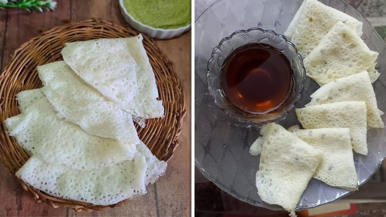 कोकणातील प्रत्येक घरी बनवला जाणारा चविष्ट नाश्ता! तांदळाच्या पीठाचा वापर करून बनवा मऊसूत घावणे, नोट करा रेसिपी