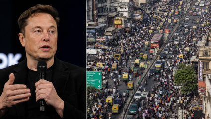 भारतात जन्मदर वेगाने घसरतोय! इलॉन मस्क यांनी व्यक्त केली चिंता