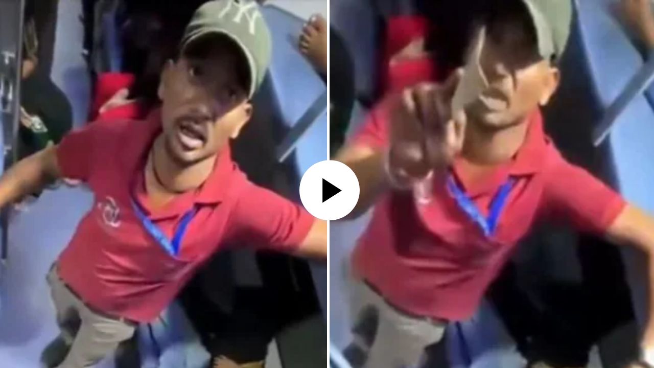 ‘ट्रेनमधून फेकून देईल…’ , जेवणाच्या बिलावरुन प्रवासी आणि विक्रेत्यामध्ये वाद; वेंडरने दिली थेट धमकी, VIDEO VIRAL