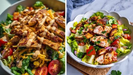 Recipe : हेल्दी आणि टेस्टी, घरी बनवा प्रोटीनने भरपूर चिकन सॅलड, चवीसोबत पोषणही मिळेल भरपूर