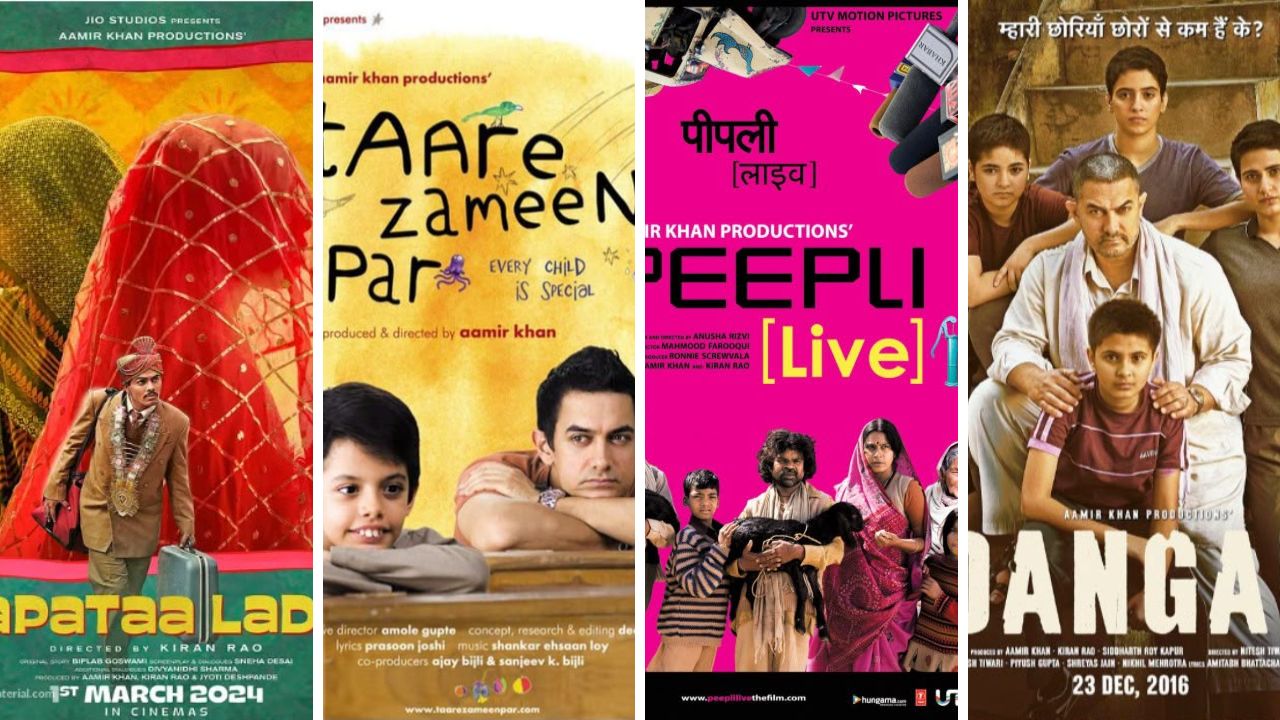 Aamir Khan Productions 25 Years:ऑस्करपासून जागतिक बॉक्स ऑफिसपर्यंत; आमिर खान प्रोडक्शन्सच्या २५ वर्षांच्या यशस्वी प्रवासावर एक नजर