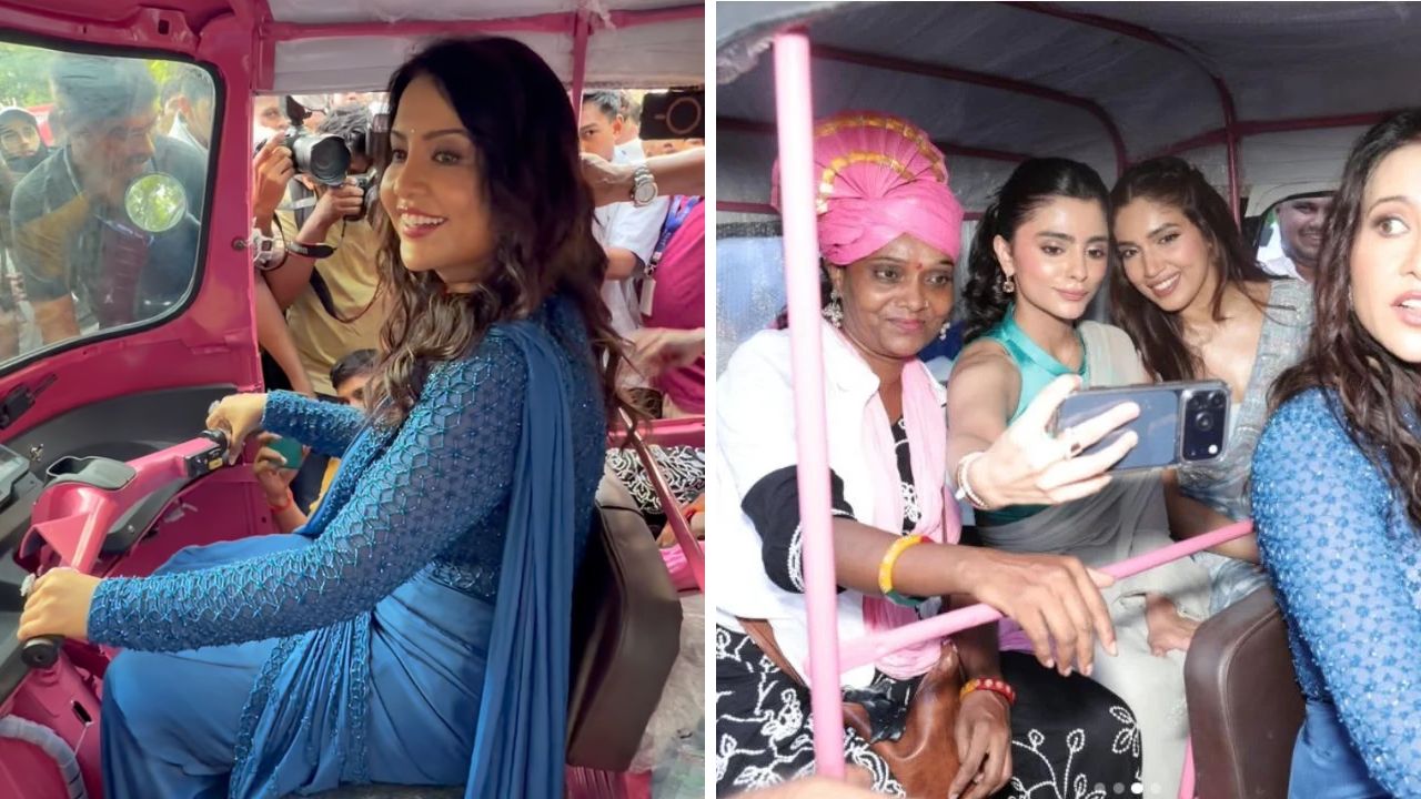 Amruta Fadnavis: अमृता फडणवीसांच्या हातात रिक्षाचे स्टेअरिंग; भूमी पेडणेकर बनली प्रवासी, व्हिडिओ व्हायरल