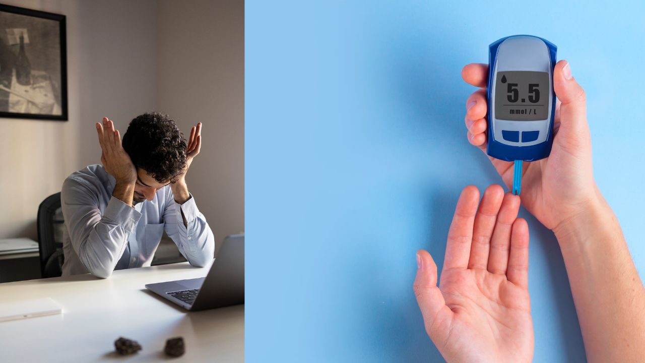 Stress and Diabetes Connection: तणावामुळे वाढू शकतो डायबिटीजचा धोका; शरीरावर कसा होतो परिणाम?