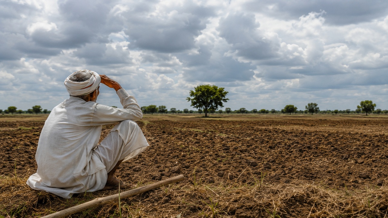 Nashik Farmers : शेतकरी चिंतेत ! पूर्वमान्सूनची साथ नाही; येवला तालुक्यात खरीप हंगामावर संकटाची छाया