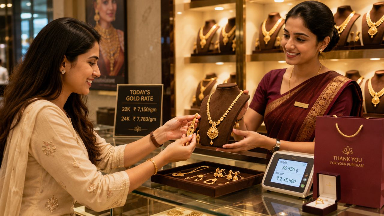 Todays Gold-Silver Price: सोन्याच्या घसरणीला ब्रेक! भारतात पुन्हा वाढल्या किंमती, चांदीचे भाव स्थिर