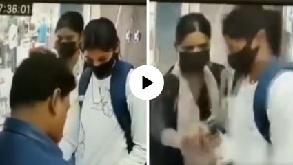 प्लॅन झाला फ्लाॅप! चेहऱ्यावर मास्क अन् हातात पेपर स्प्रे घेऊन पापाच्या परी गेल्या दुकान लुटायला, मालकाने दुकानातच केलं कैद