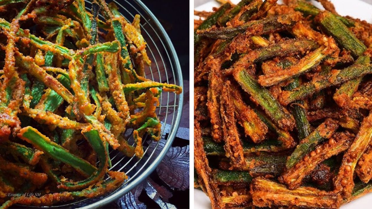Crispy Bhendi Recipe : भेंडीची भाजी खायला आवडत नाही, मग या पद्धतीमध्ये घरी बनवा क्रिस्पी भेंडी, लहानांसह मोठेही आवडीने खातील